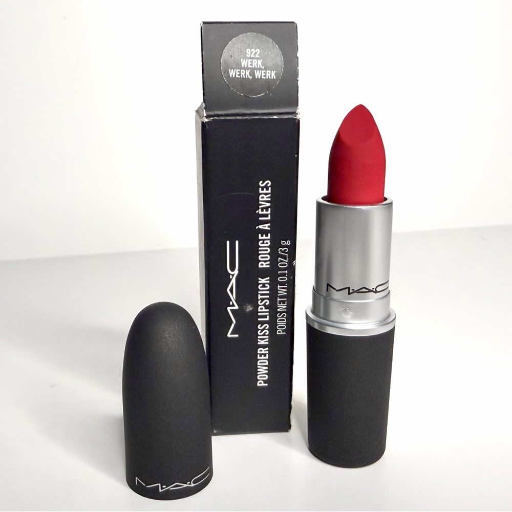 MAC Powder Kiss Lipstick in Werk, Werk, Werk